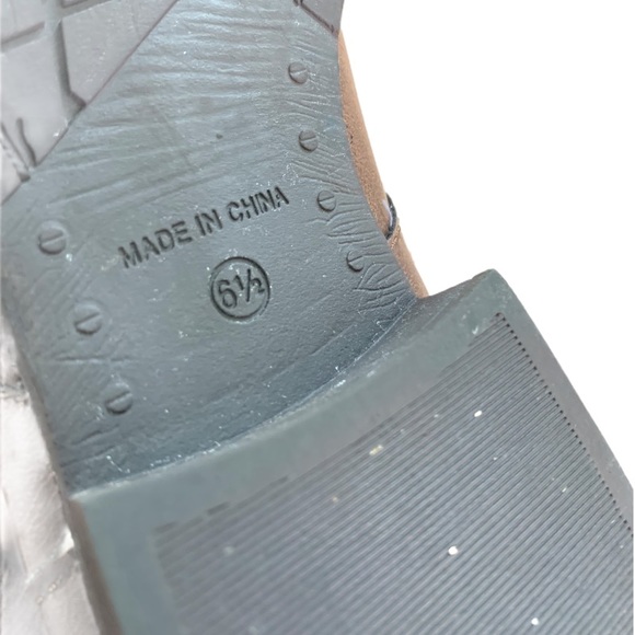 Womens Brown Combat Boots - Picture 4 of 4